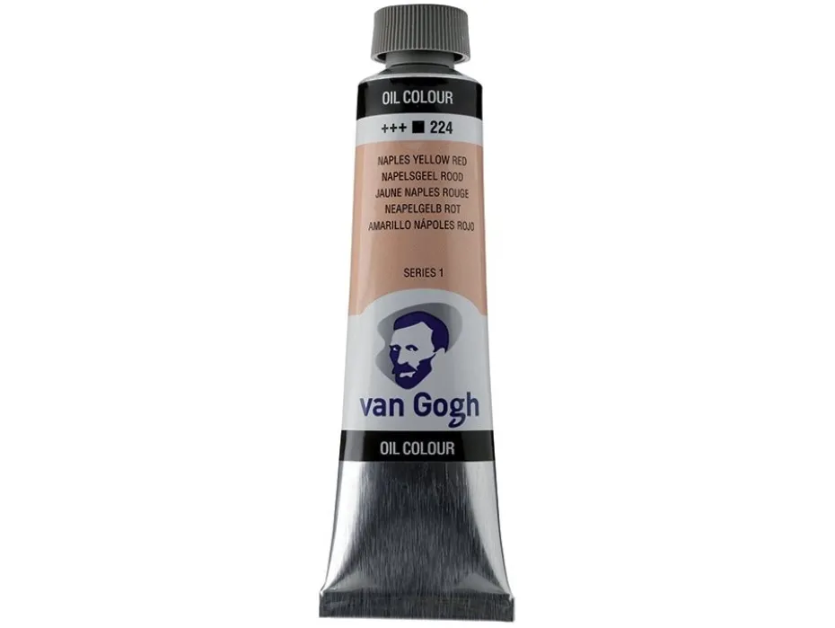 Van Gogh Olje 40ml – 224 Naples yellow red