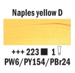 Van Gogh Olje 200ml – 223 Naples Yellow Deep
