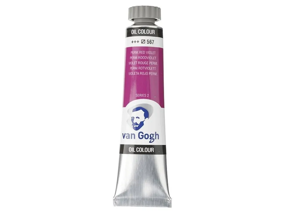 Van Gogh Olje 20ml – 567 Permanent red violet