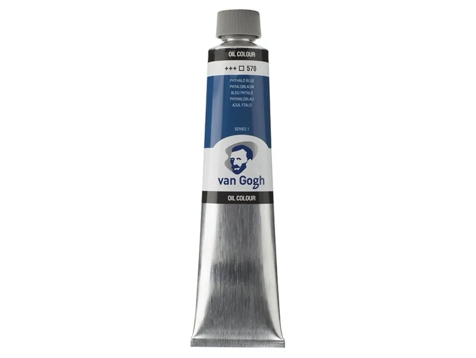Van Gogh Olje 200ml – 570 Phthalo blue