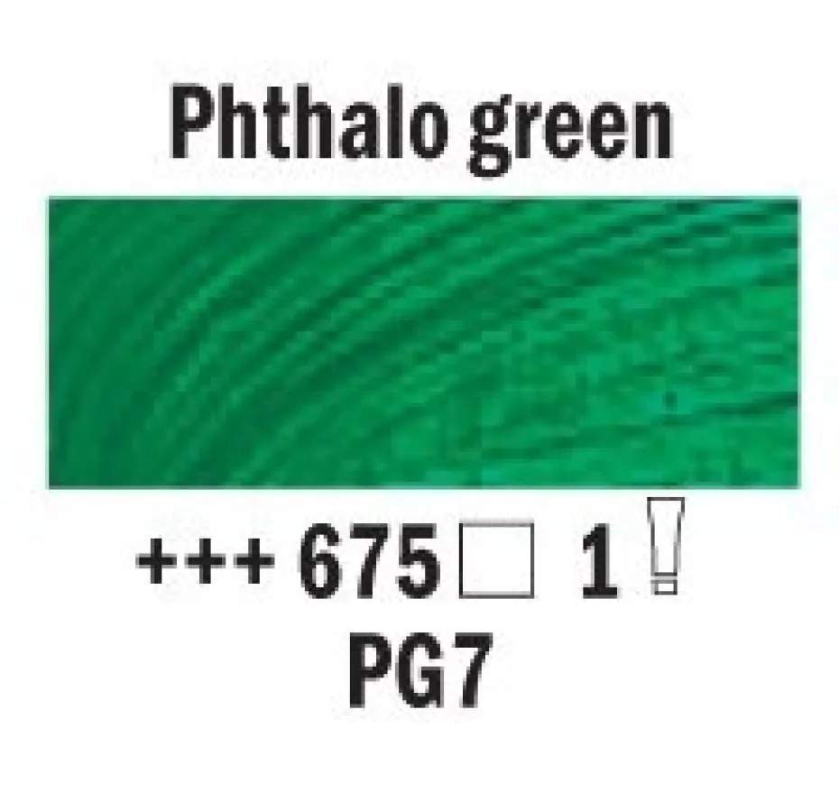 Van Gogh Olje 200ml – 675 Phthalo green