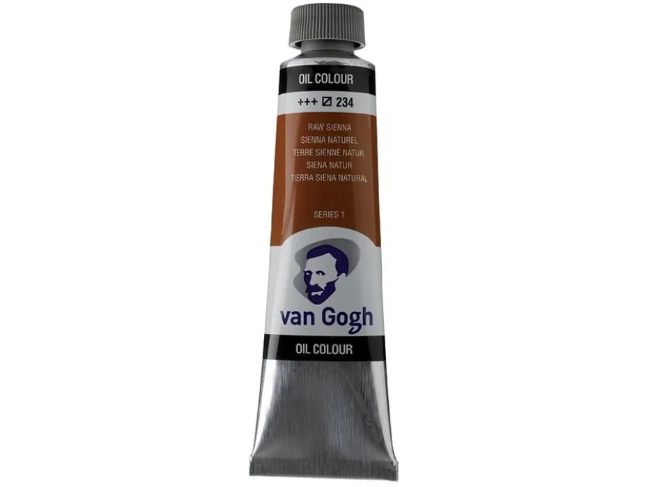 Van Gogh Olje 40ml – 234 Raw sienna