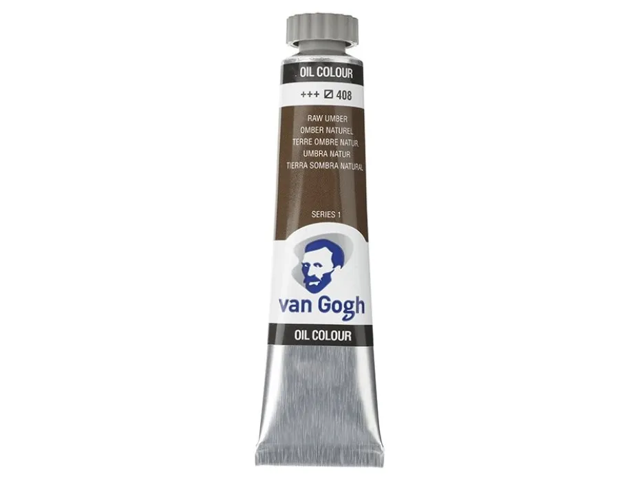 Van Gogh Olje 20ml – 408 Raw umber