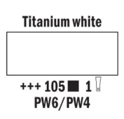 Van Gogh Olje 200ml – 105 Titanium White