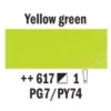 Van Gogh Olje 200ml – 617 Yellowish green