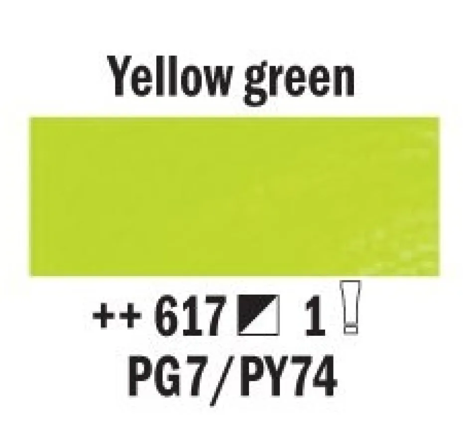 Van Gogh Olje 200ml – 617 Yellowish green