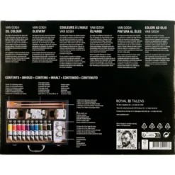 Van Gogh Olje Starter Box XL – 12x40ml + utstyr