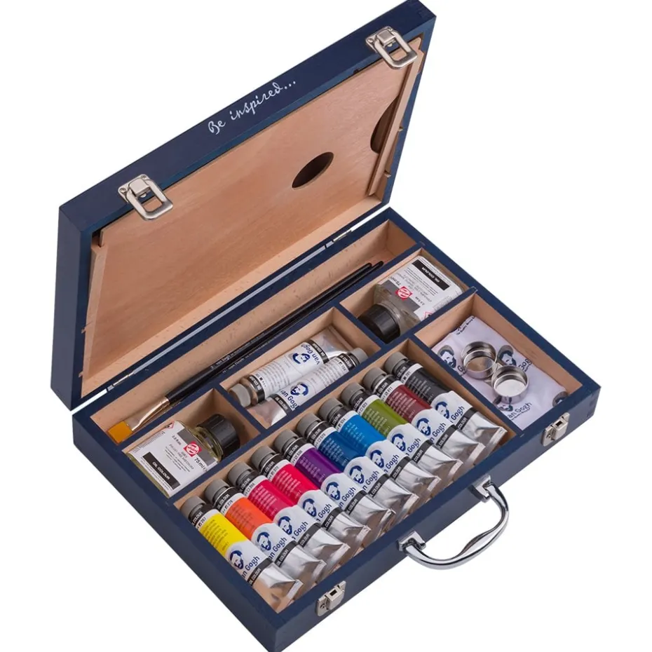 Van Gogh Olje Starter Box XL – 12x40ml + utstyr
