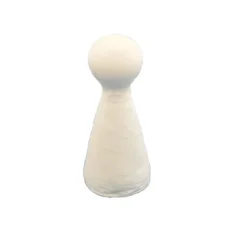 Vattfigur – 10cm – Hvit – 10stk