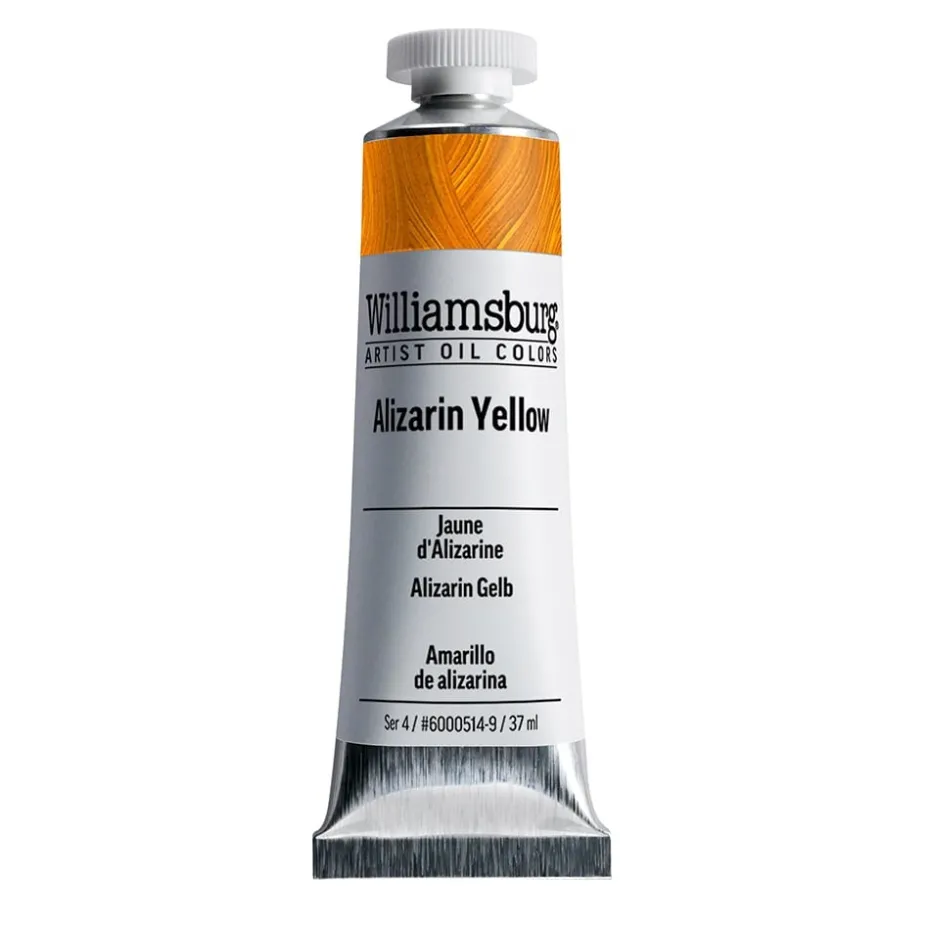 Williamsburg Artist Olje 37ml – 6000514 Alizarin Yellow