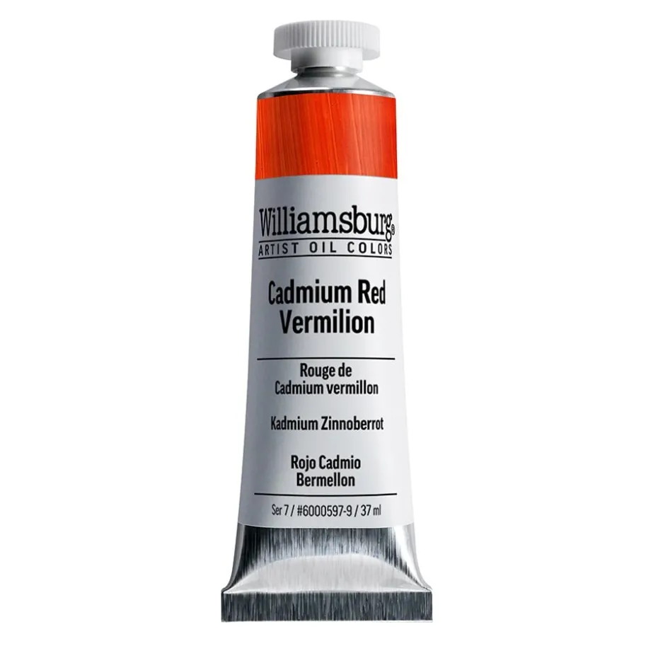 Williamsburg Artist Olje 37ml – 6000597 Cadmium Red Vermil