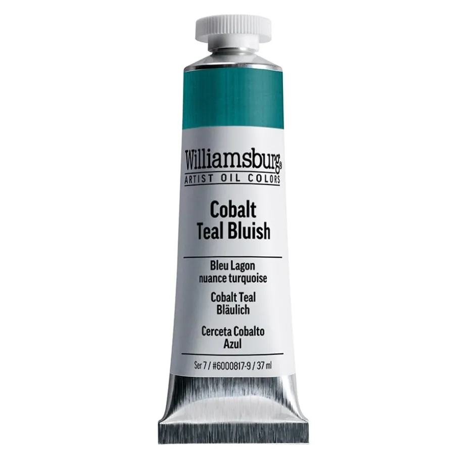 Williamsburg Artist Olje 37ml – 6000817 Cobalt Teal Bluish