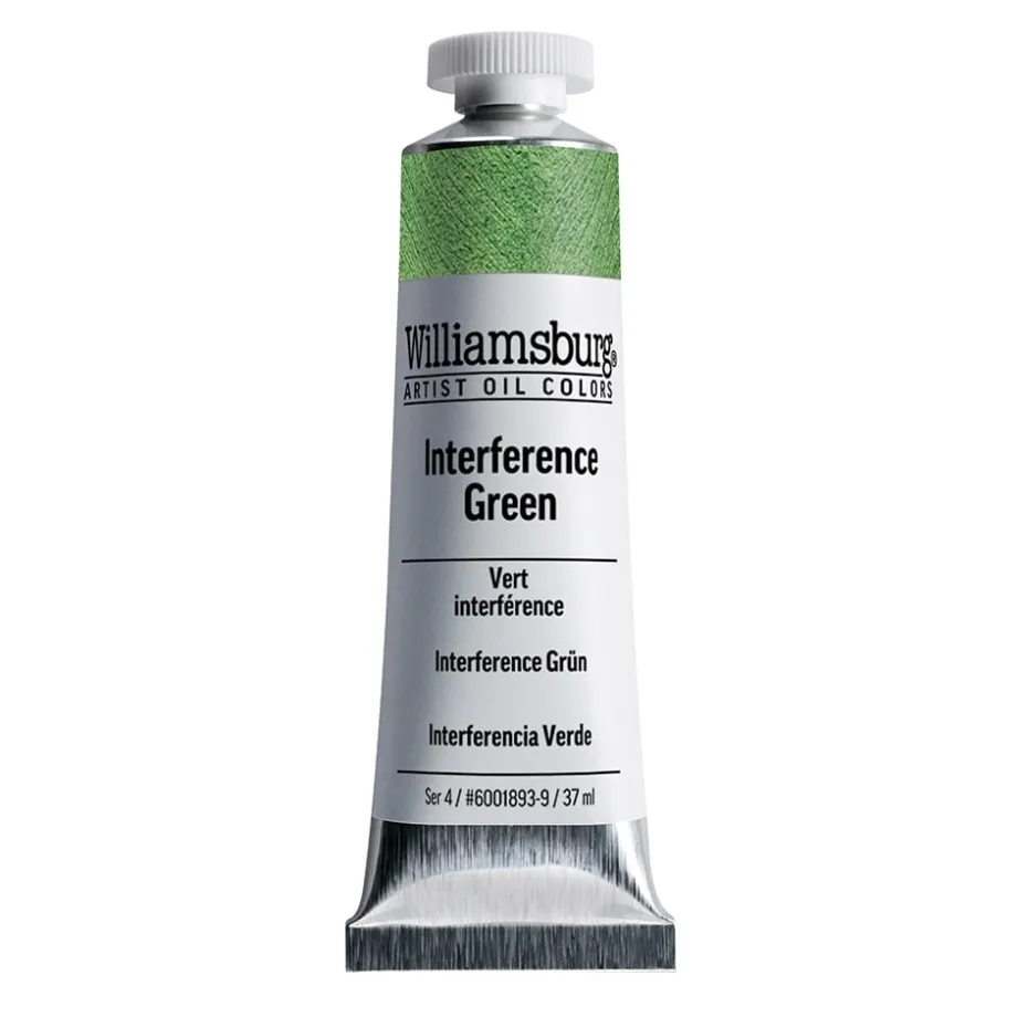 Williamsburg Artist Olje 37ml – 6001893 Interference Green