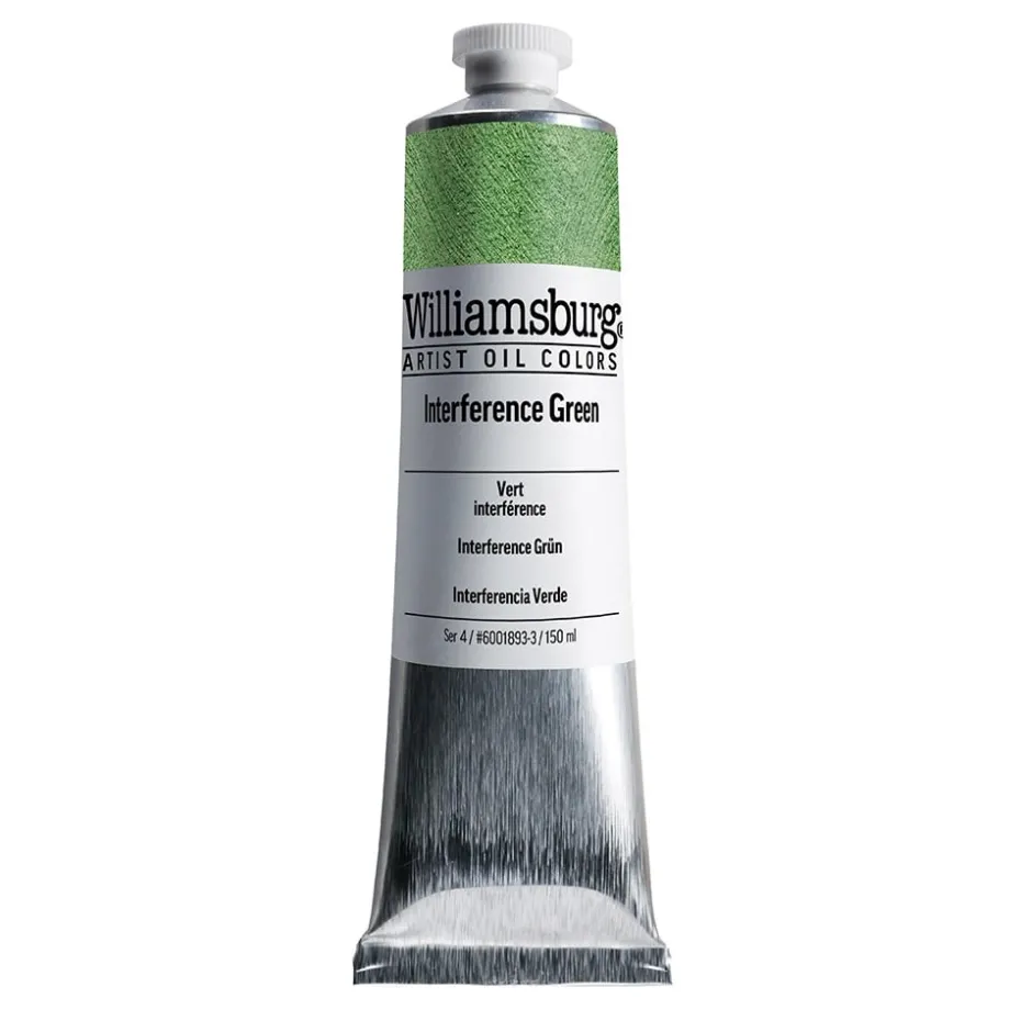 Williamsburg Artist Olje 150ml – 6001893 Interference Green