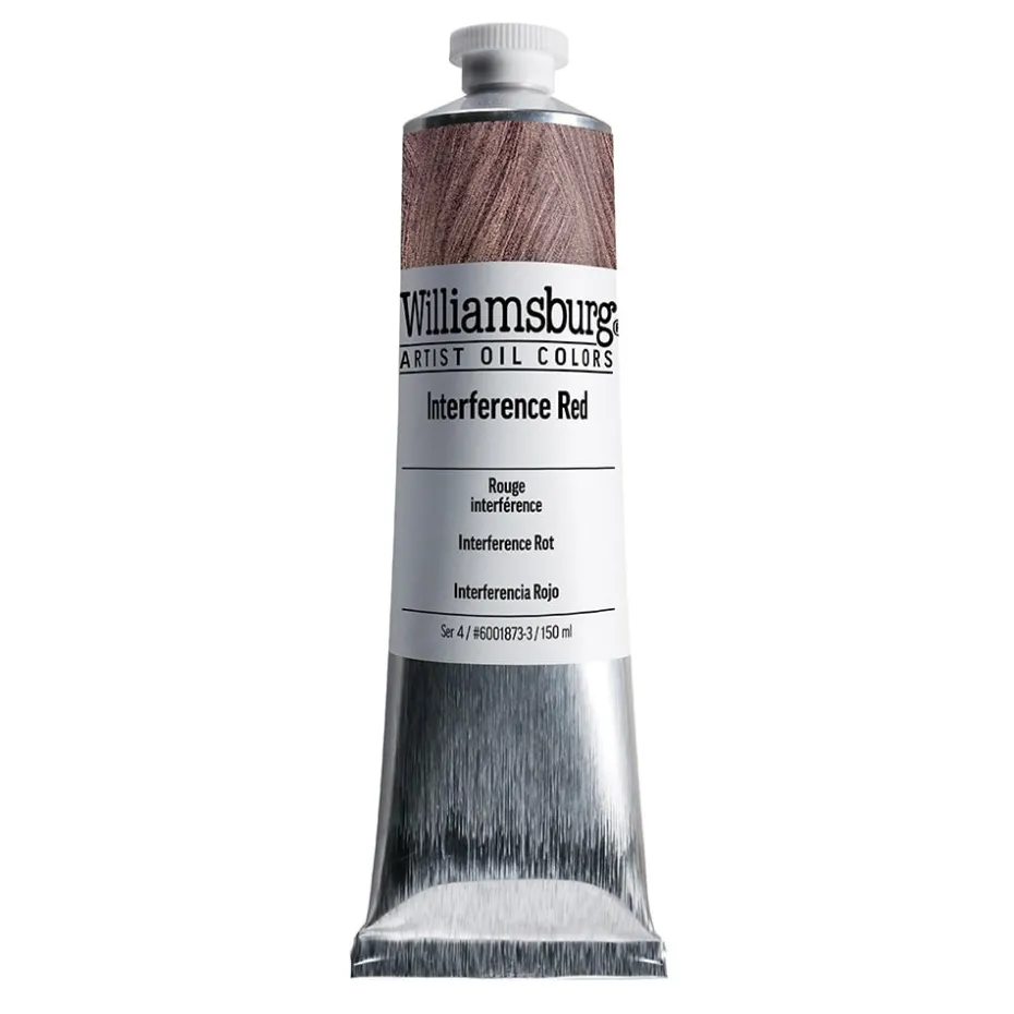 Williamsburg Artist Olje 150ml – 6001873 Interference Red