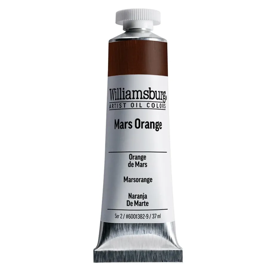 Williamsburg Artist Olje 37ml – 6001382 Mars Orange