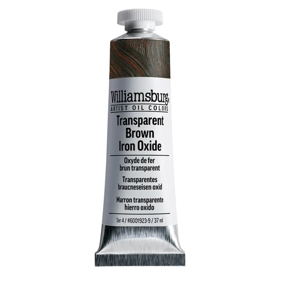 Williamsburg Artist Olje 37ml – 6001923 Transp Brown Iron Ox