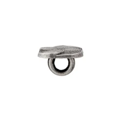 Øyeknapp 454223 – 11mm 83 Antikk sølv