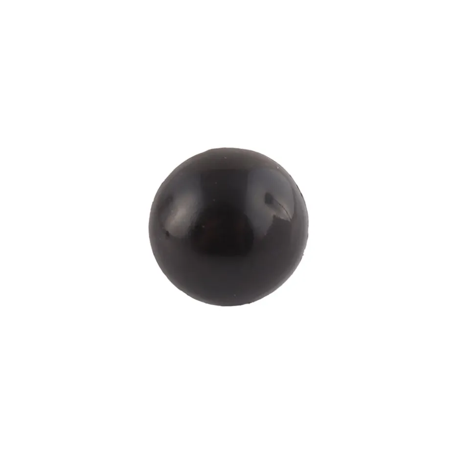 Øye med sikkerhetslås – 18mm – Sort